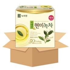 녹차원 현미녹차 50티백, 1.2g, 50개입, 1개