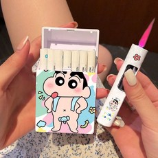 짱구는 못말려 짱구 담배 케이스 라이터 휴대용 캐릭터 선물