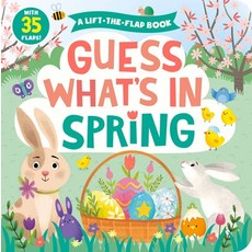 (영문도서) Guess What's in Spring Board Books, Clever Publishing, English, 9781954738027