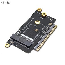 NVMe PCI Express PCIENGFF M2 SSD 어댑터 카드 M2 SSD 애플 맥북 프로 레티나 13 인치 A1708 2016 2017 A1708 SSD 어댑터 신제품, 1개
