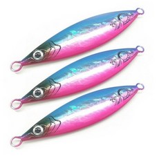 로얄피쉬 밴댕이 메탈지그 3p, 핑크 + 실버, 80g