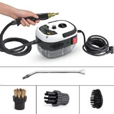 Syemoh 주방용 고압 스팀청소기 2500W, 4) WHITE  UK220V