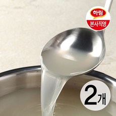 하림 순수한 맑은 닭육수, 1L, 2개