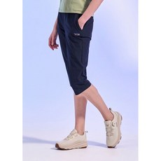 네파 이젠벅 여성 우븐 7부 팬츠 네이비 ISFEKBO01NV