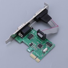 FWT PCI-E-2 개의 직렬 RS232 포트 외부 직렬 PCI Ecpress 확장 카드