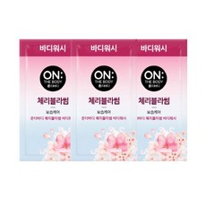 온더바디 플라워 체리블라썸 바디워시 일회용 바디클렌저, 30개, 8ml