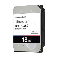 WD 웨스턴디지털 Ultrastar 18TB DC HC550 WUH721818ALE6L4 (3.5HDD/ SATA3/ 7200rpm/ 512MB/PMR) 5년 보증 - wuh721818ale6l4