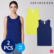 [세컨스킨]골지 나시 니트탑 2종-2NDSKIN1SET2030