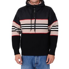 버버리 남자 니트 스웨터 Striped wool and cashmere hoodie 8029254