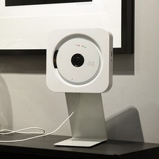 무지스타일 벽걸이 시디플레이어 블루투스 CD 씨디 플레이어, AB
