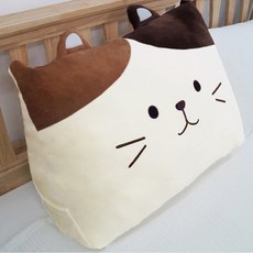 냥이삼각등쿠션