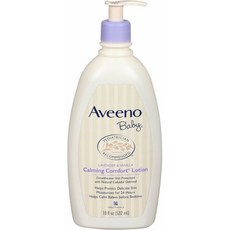 Aveeno 아비노 베이비 카밍 컴포트 로션 라벤더 바닐라향 18oz 532ml Baby Calming Comfort Lotion, 1개