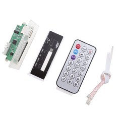 ZLD 차량 오디오 무선 디지털 MP3디코더 모듈 12V USB TF, 설명한대로, 검은, 플라스틱