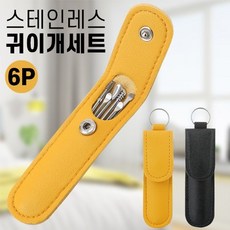 스테인레스 귀이개 6P 세트, 1개