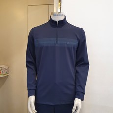 [동아강북점] PAT 피에이티 남성 가을 가슴 원포인트 반집업 긴팔 기본핏 티셔츠