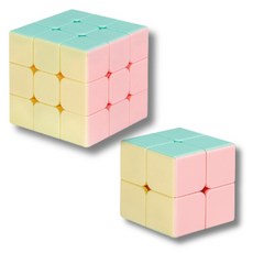 디티그린 단계별 큐브 퍼즐, 초보자 세트(2x2+3x3)