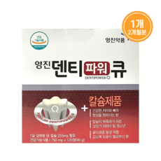 [영진약품] 덴티파워큐 리소짐 칼슘 2개월 4개월 6개월, 1개, 120정