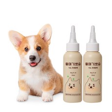 디어랩스 강아지 귓병 울애기뽀송 외이염 이어클리너 100ml 2통, 디어랩스 강아지 귓병 울애기뽀송 외이염 이어클리너 10, 2개