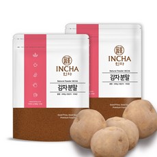 인차 감자 분말 가루 전분, 2팩, 200g