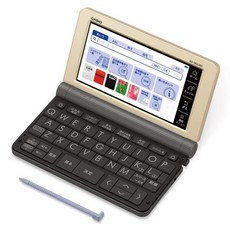 2019년 모델 카시오 CASIO 전자 사전 익스워드 생활 모델 XD-SR6500GD 160콘텐츠 샴페인 골드