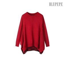 [블루페페] 자카드 니트탑 P194KSK818_RD