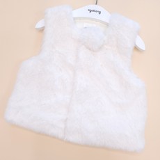아가방 겨울 조끼 후리스 뽀글이 누빔 털 니트 경량 패딩 실내 아기 유아 키즈 레오데이
