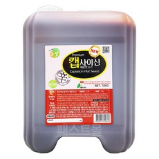 이슬나라 캡사이신매운맛소스 10kg, 1개