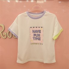 로엠걸즈반팔티셔츠