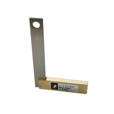 신와 62023 미니스코야 미니스퀘어 대붙이직각자 직각자 90mm, 1개