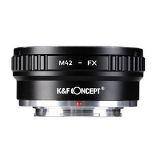 K&F Concept M42-FX _ M42 Lens - FUJI X Body 변환어뎁터, 1개 - xtreamerav-m4