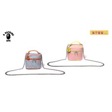 BAPE 베이프 공식샵 직구 / NEON CAMO VANITY BAG 네온 카모 배니티 백
