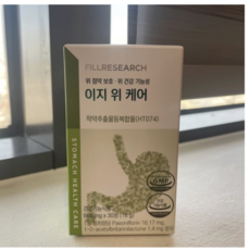 [정품] 이지 위 케어 600mg x 30정 15일분 위 건강 작약추출물, 1개 - 감초추출물원액