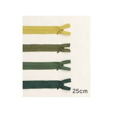 퀼트스타 [컬러선택] 콘솔지퍼 숨은 콘실지퍼 25cm_22~25, 1개, 22 딥 머스타드