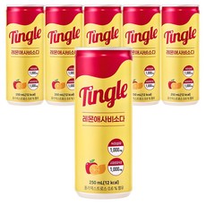 ILHWA 一和 Tingle檸檬醋汽水, 6個, 250ml