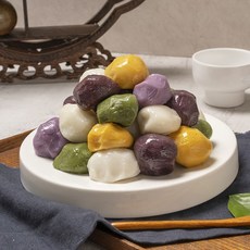 [자농의뜨락] 달콤 한입 오색송편 x 3팩, 3개, 320g