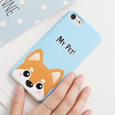 Case 폰 피혁 Galaxy 휴대전화 라운딩 단단타입 선택옵션 말티즈 비숑 슈나우저 시바 치와와 퍼그 프렌치불독 + 35334낑든