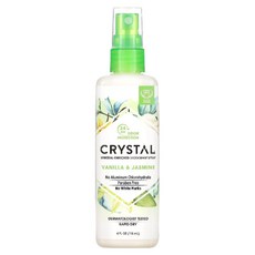 Crystal 크리스탈 바디 스프레이 데오드란트 겨드랑이 저자극 냄새 억제 2개 세트, 118ml