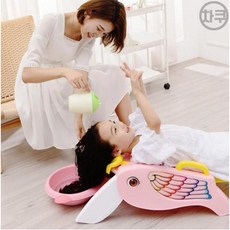 차쿠 어린이 목욕의자 유아 샴푸의자 접이형 (당일발송), 핑크