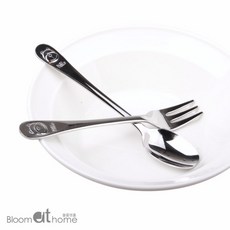 블룸엣홈 베어 유아용 스푼+포크 6P, 상세 설명 참조, 단품