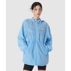 엄브로 UMBRO 크링클 우먼스 후드 자켓 라이트 블루UO322CJK81 264117