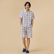 자주레이온잠옷
