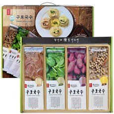 [제프몰] 원조 구포국수 4p(트레이) 국수선물세트 소면 중면, 1개