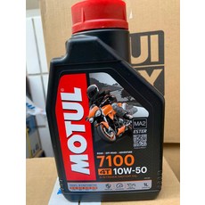  MOTUL 7100 4T 10W-40, B.7100 10W-50 1리터, 1개 
