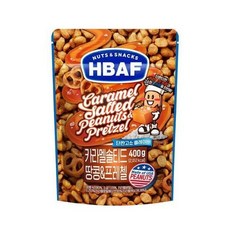 HBAF 카라멜솔티드땅콩앤프레첼400g, 400g