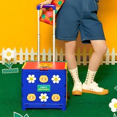 카카오프렌즈 춘식이 폴딩카트 접이식 피크닉 캠핑 카트