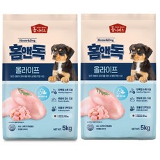 대한사료 홈앤독 올라이프 5kg x 2개, 1개, 10kg, 홈앤독5kgx2개 - 홈앤독