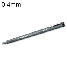 피그먼트 라이너펜 308 04-9 0.4mm 흑색