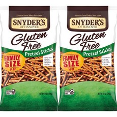 Snyders of Hanover 스나이더스하노버 글루텐 프리 프레첼 스틱 396g 2팩, 2개