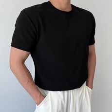디프엠 5부오버핏반팔 베어프렌미 M~5XL 빅사이즈 남녀공용 반팔티셔츠 반팔 티셔츠