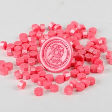 도장 재료 핸드북 DIY 디자인 공예 용품 향 주머니 팔각형 그레인 파이어 페인트 스탬프 35g 100개, meihong35g